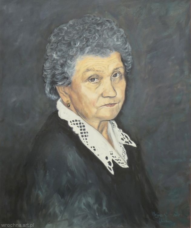 Portrety smoleńskie: Anna Maria Borowska,  córka ppor. Franciszka Popławskiego, wiceprezes Gorzowskiej Rodziny Katyńskiej (od 6 listopada 2009)