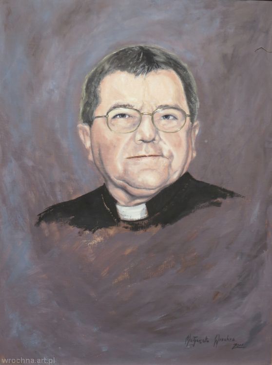 Portrety smoleńskie: ks. prałat Bronisław Gostomski,  dziekan dekanatu Londyn-Północ, proboszcz parafii św. Andrzeja Boboli w Londynie