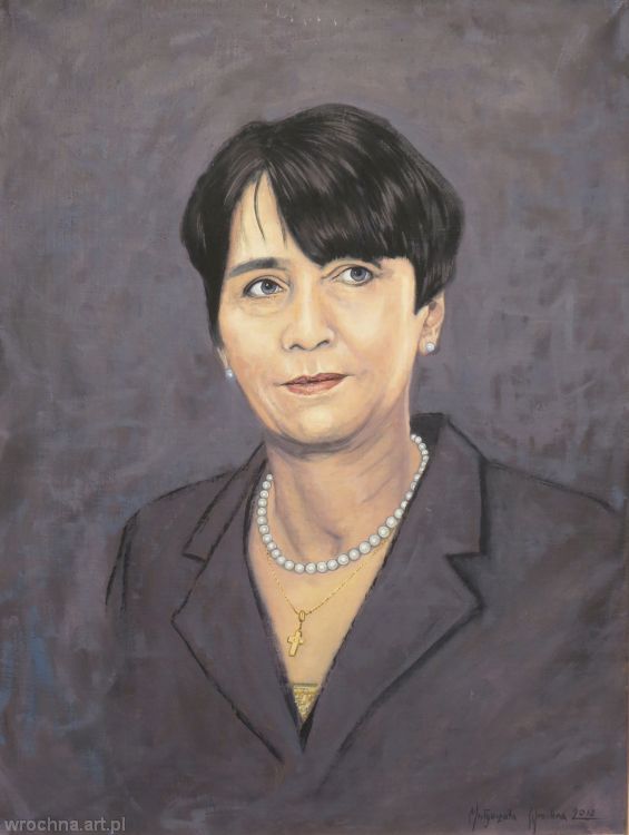 Portrety smoleńskie: Izabela Tomaszewska,  dyrektor zespołu protokolarnego Kancelarii Prezydenta, odpowiedzialna w Kancelarii za kontakty pierwszej damy