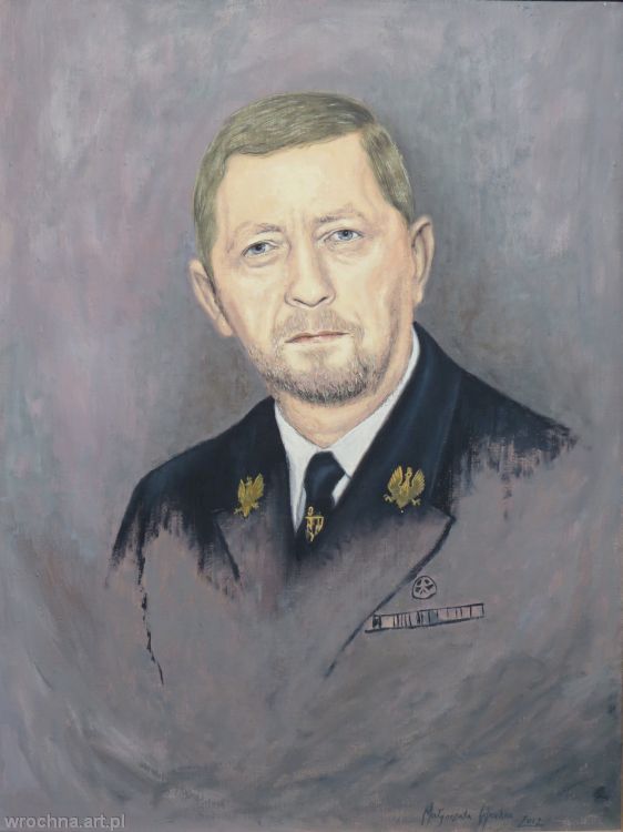 Portrety smoleńskie: wiceadmirał Andrzej Karweta,  dowódca Marynarki Wojennej RP