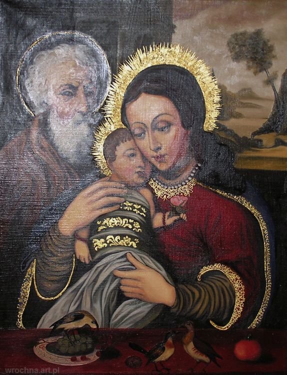 Matka Boża Dzikowska, Na podstawie obrazów z Tarnobrzegu i Chorzelowa. Olej na płótnie.