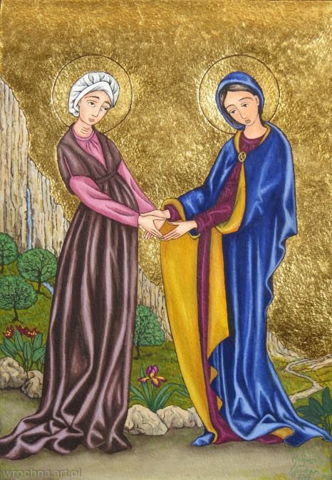 Nawiedzenie św. Elżbiety., II tajemnica radosna