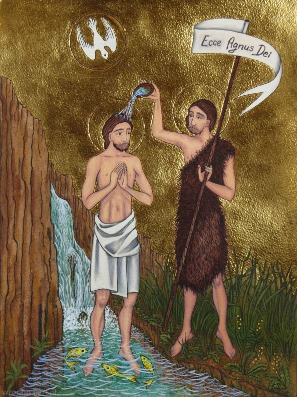 Chrzest w Jordanie., I tajemnica światła