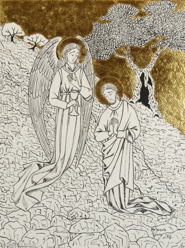 Modlitwa w Ogrójcu., I tajemnica bolesna