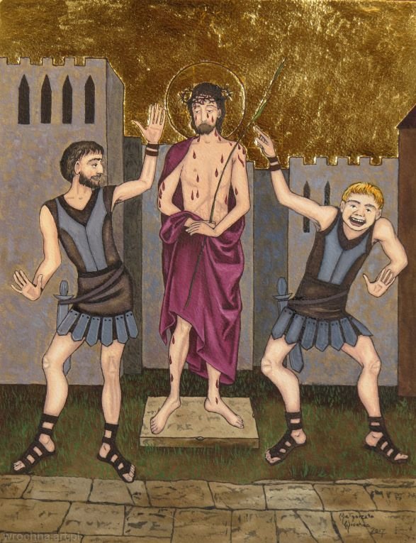 Cierniem ukoronowanie., III tajemnica bolesna