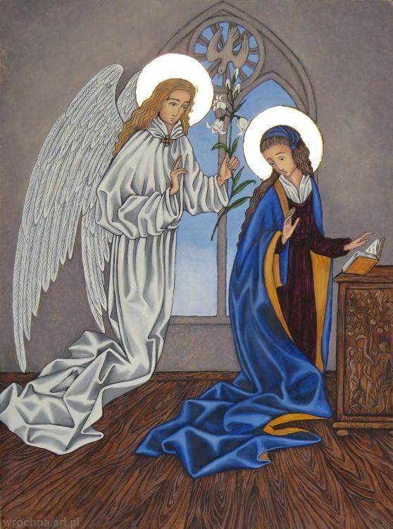 Zwiastowanie Maryi., I tajemnica radosna