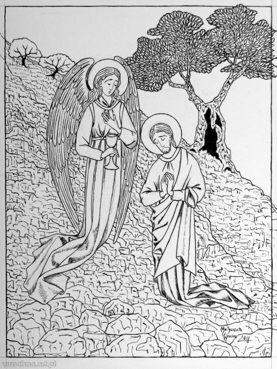 Modlitwa w Ogrójcu., I tajemnica bolesna