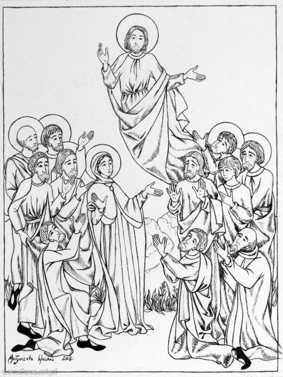 Wniebowstąpienie., II tajemnica chwalebna