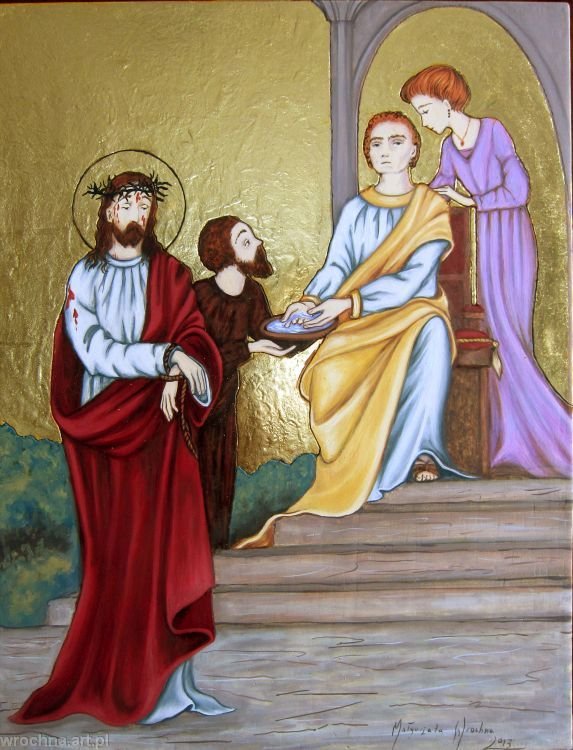 I, Pan Jezus na śmierć skazany.