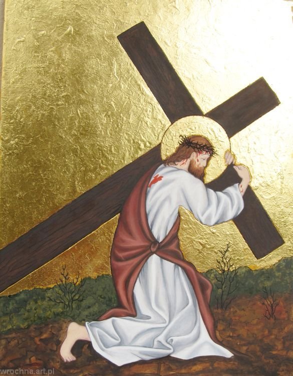 III, Pierwszy upadek Pana Jezusa.