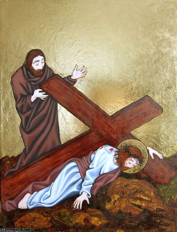 IX, Trzeci upadek Pana Jezusa.