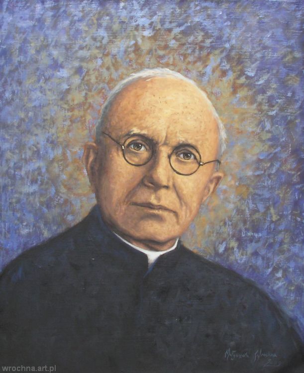 Bł. ks. Michał Sopoćko, Olej na płótnie.