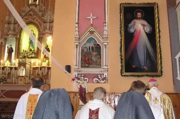, Poswiecenia obrazu dokonał biskup diecezji wileńskiej.