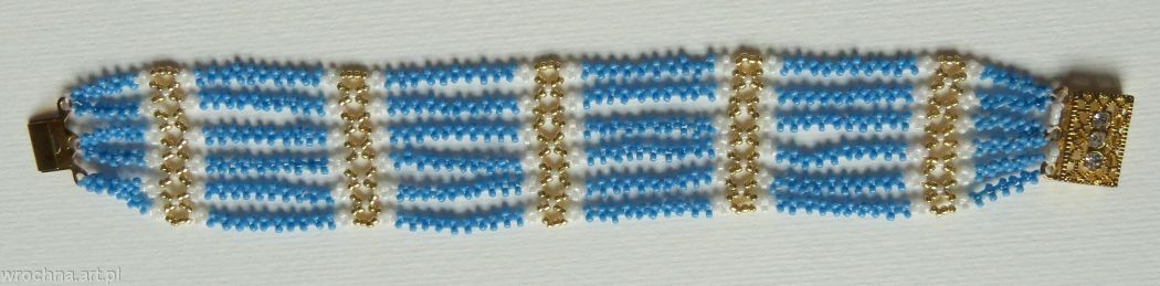 , Wykonana przeze mnie kopia bransoletki Jane Austin