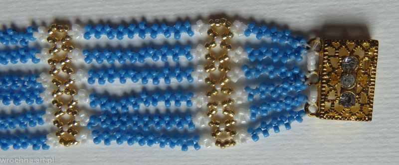 , Wykonana przeze mnie kopia bransoletki Jane Austin