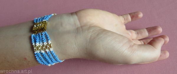 , Wykonana przeze mnie kopia bransoletki Jane Austin