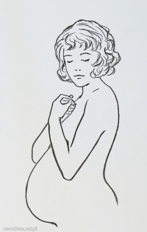 Mama - szkic, 