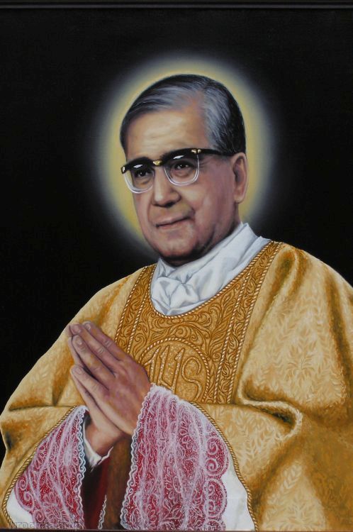 Św. Josemaría Escrivá, Olej na płótnie.