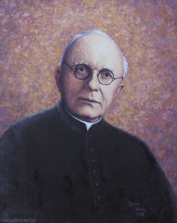 Bł. ks. Michał Sopoćko, Olej na płótnie.